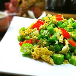 Cách làm đậu bắp xào trứng