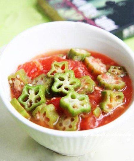 Đậu bắp xốt cà chua