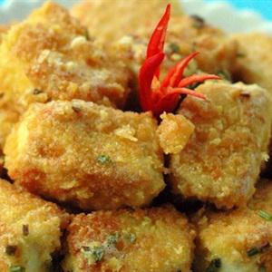 Cách làm đậu chiên trứng muối