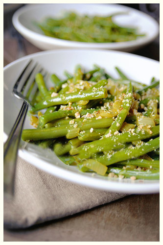 Đậu cô ve xào hành