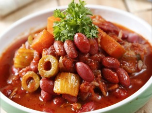 Đậu đỏ hầm cà chua