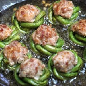 Cách làm đậu đũa bọc thịt