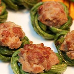 Cách làm đậu đũa bọc thịt