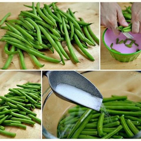 Cách làm đậu đũa trộn chanh