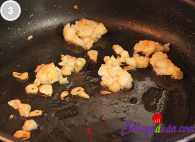 Đậu Hà Lan xào tôm nấm