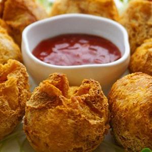 Cách làm đậu hũ bọc thịt gà