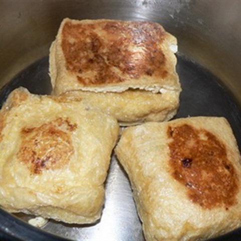 Cách làm đậu hũ bọc tôm