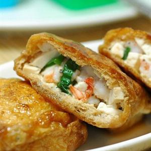 Cách làm đậu hũ bọc tôm