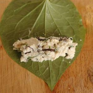 Cách làm đậu hũ chiên cuốn lá lốt