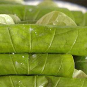 Cách làm đậu hũ chiên cuốn lá lốt