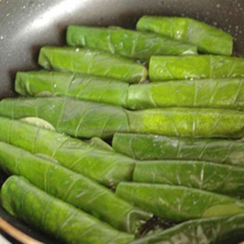 Cách làm đậu hũ chiên cuốn lá lốt