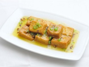 Đậu hũ chiên kho chua ngọt