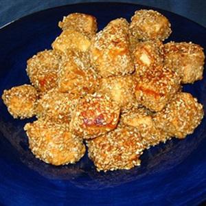 Cách làm đậu hũ chiên mè