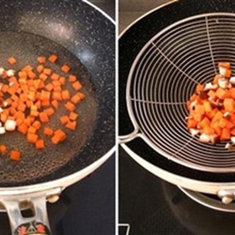 Cách làm đậu hũ chiên ngũ sắc