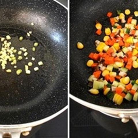 Cách làm đậu hũ chiên ngũ sắc