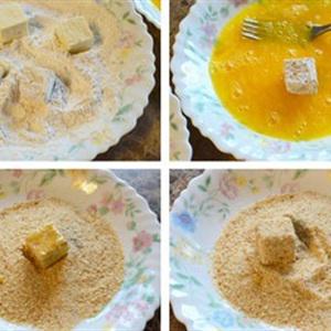 Cách làm đậu hũ chiên ngũ vị
