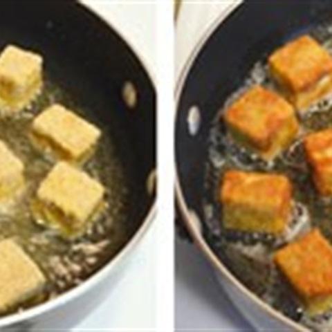 Cách làm đậu hũ chiên ngũ vị