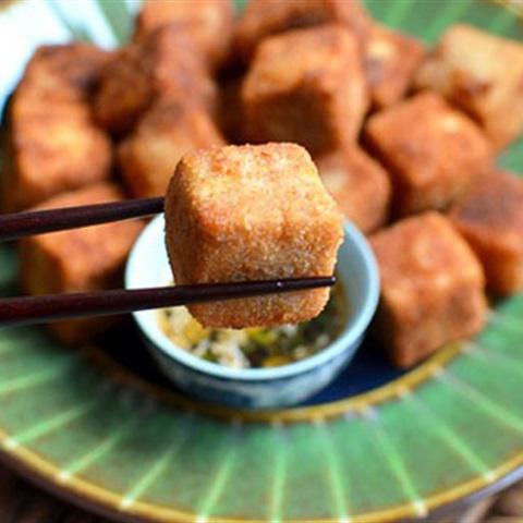 Cách làm đậu hũ chiên ngũ vị