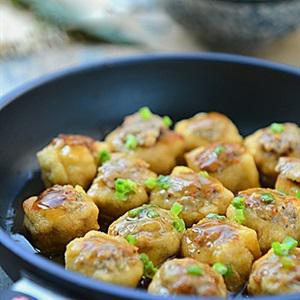 Cách làm đậu hũ chiên nhồi thịt băm