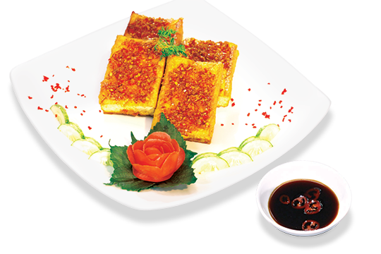 Đậu hũ chiên sả ớt