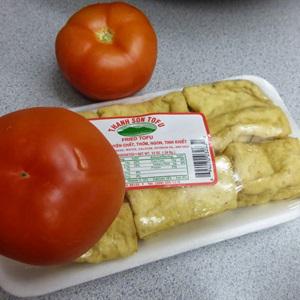 Cách làm đậu hũ chiên sốt cà chua