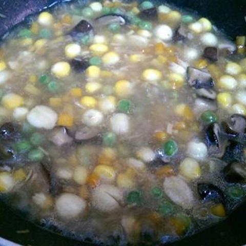 Cách làm đậu hũ chiên sốt ngũ sắc