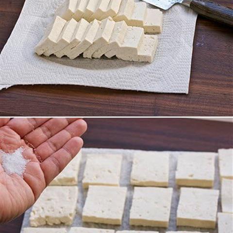 Cách làm đậu hũ chiên sốt tương