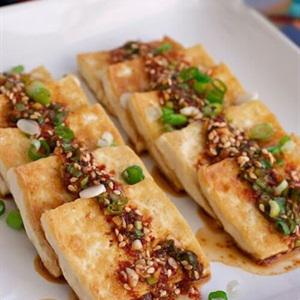 Cách làm đậu hũ chiên sốt tương