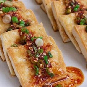 Cách làm đậu hũ chiên sốt tương