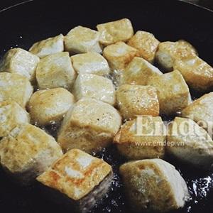 Cách làm đậu hũ chiên tẩm hành