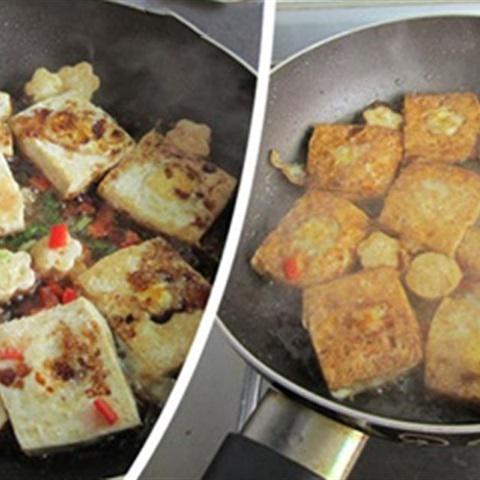 Cách làm đậu hũ chiên trứng cút