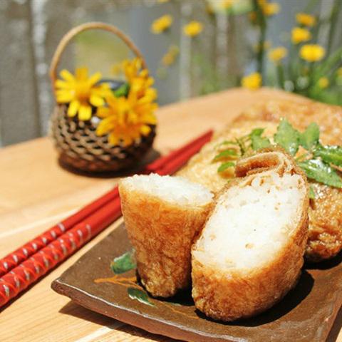 Cách làm đậu hũ cuộn cơm