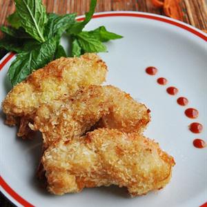 Cách làm đậu hũ cuộn tôm chiên giòn