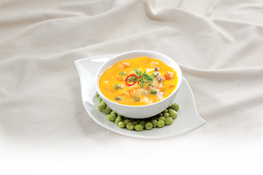 Đậu hũ hấp tôm