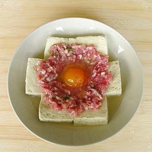 Cách làm đậu hũ hấp trứng thịt