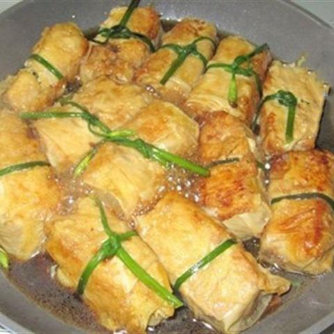 Cách làm đậu hũ khìa nước dừa