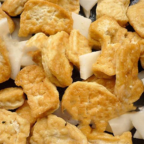 Cách làm đậu hũ kho cùi dừa