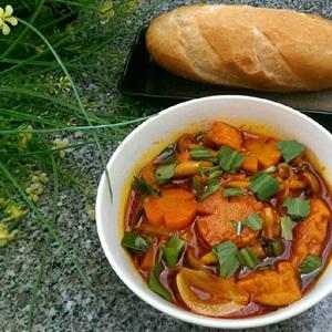 Cách làm đậu hũ kho sả chay