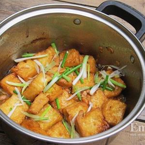 Cách làm đậu hũ kho tương cay