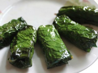 Đậu hũ lá lốt