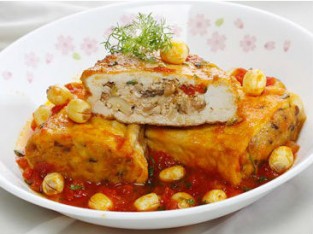 Đậu hũ nhồi hạt sen