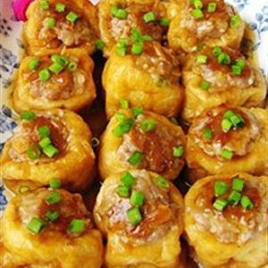 Cách làm đậu hũ nhồi thịt băm