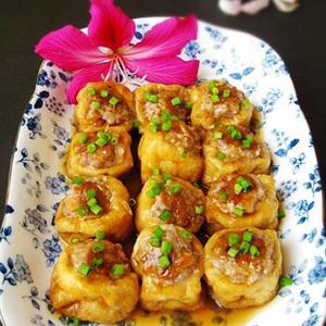 Cách làm đậu hũ nhồi thịt băm