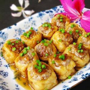 Cách làm đậu hũ nhồi thịt băm