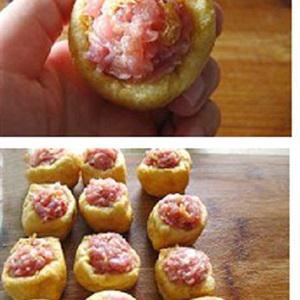 Cách làm đậu hũ nhồi thịt sốt dầu hào