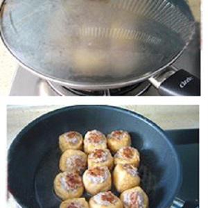 Cách làm đậu hũ nhồi thịt sốt dầu hào