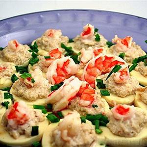 Cách làm đậu hũ nhồi tôm thịt hấp