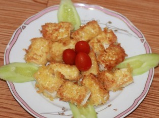 Đậu hũ non chiên giòn