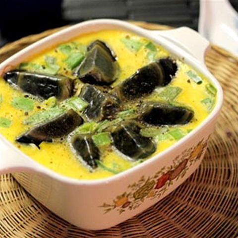 Cách làm đậu hũ non hấp trứng bách thảo