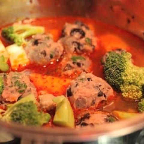 Cách làm đậu hũ non om mọc